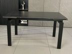 SORRENTO DINING TABLE BLACKSAVONA