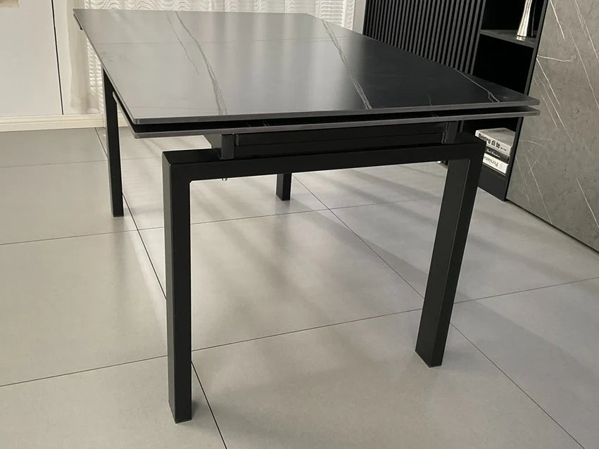 SORRENTO DINING TABLE BLACKSAVONA