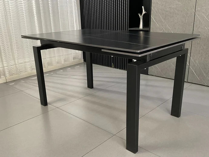 SORRENTO DINING TABLE BLACKSAVONA