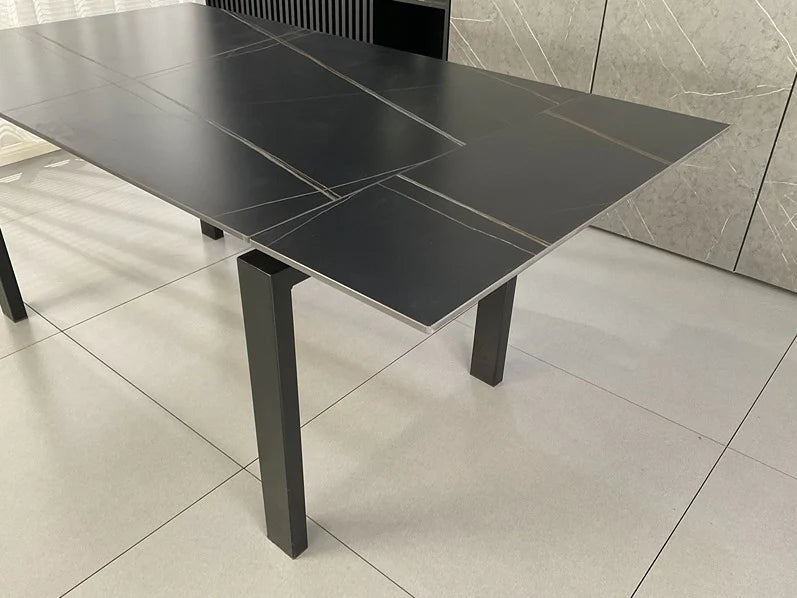 SORRENTO DINING TABLE BLACKSAVONA