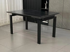 SORRENTO DINING TABLE BLACKSAVONA