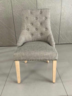 MANOLA LIGHT GREY DINING CHAIRRUSSELL