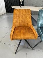 RUSSEL SPIN X2 MUSTARD DINING CHAIRSAVONA
