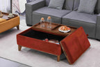 PARMA LARGE BURNT ORANGESAVONA DINING TABLE